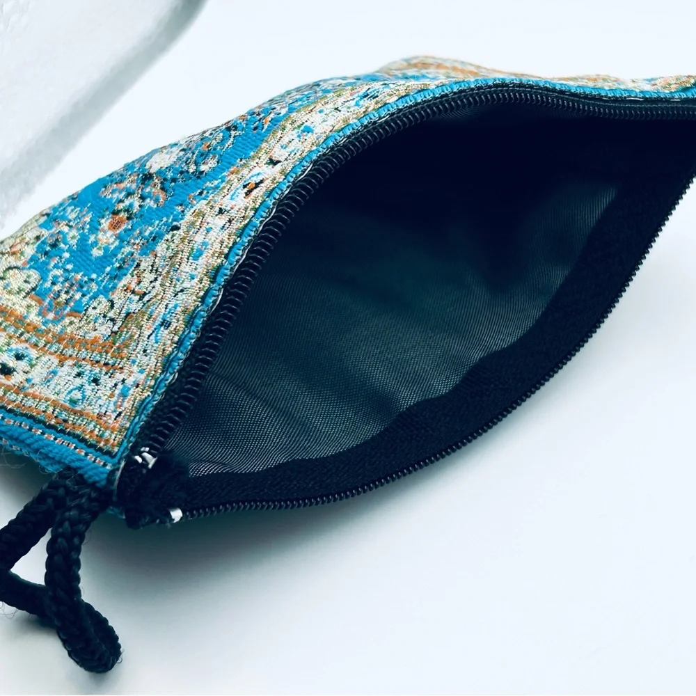 Turkish Magic Carpet vibes boho gypsycore Zipper Close Coin Purse
